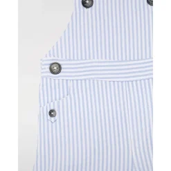 Gestreifte Latzhose Shorts für Babys><noscript><img width=