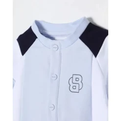 Gestreifter Romper Kurze Ärmel><noscript><img width=