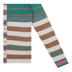 Gestreifter Strickpullover><noscript><img width=