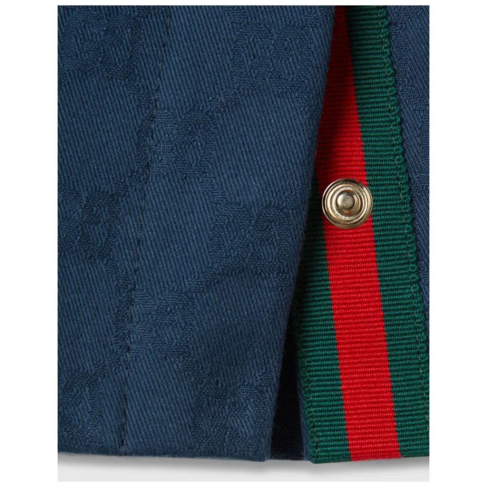 GG Baumwollhose mit Webstreifen>Gucci Online