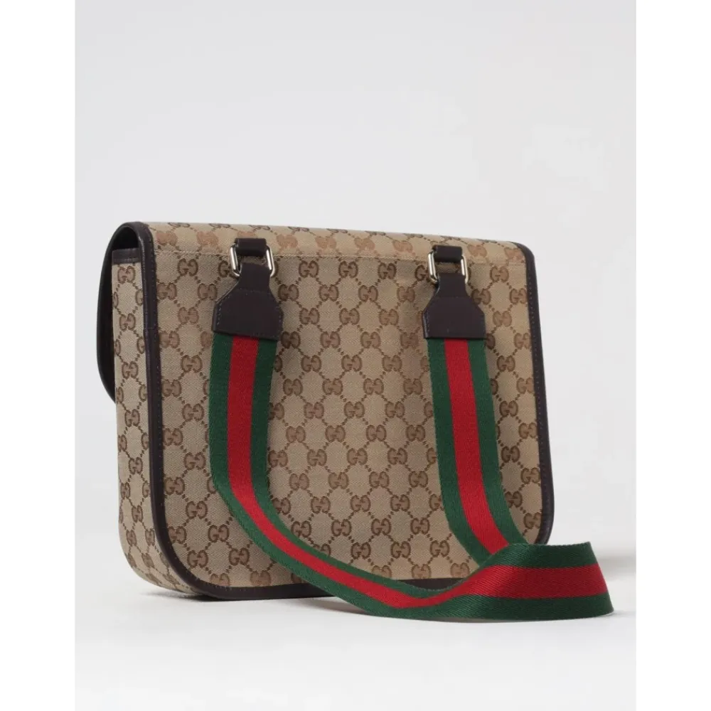GG Monogram Canvas Schultertasche>Gucci Hot