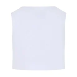 Gilet mit gesticktem Logo>MSGM New