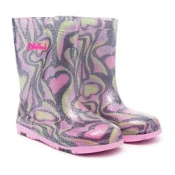 Glitter Gummistiefel>Billieblush New