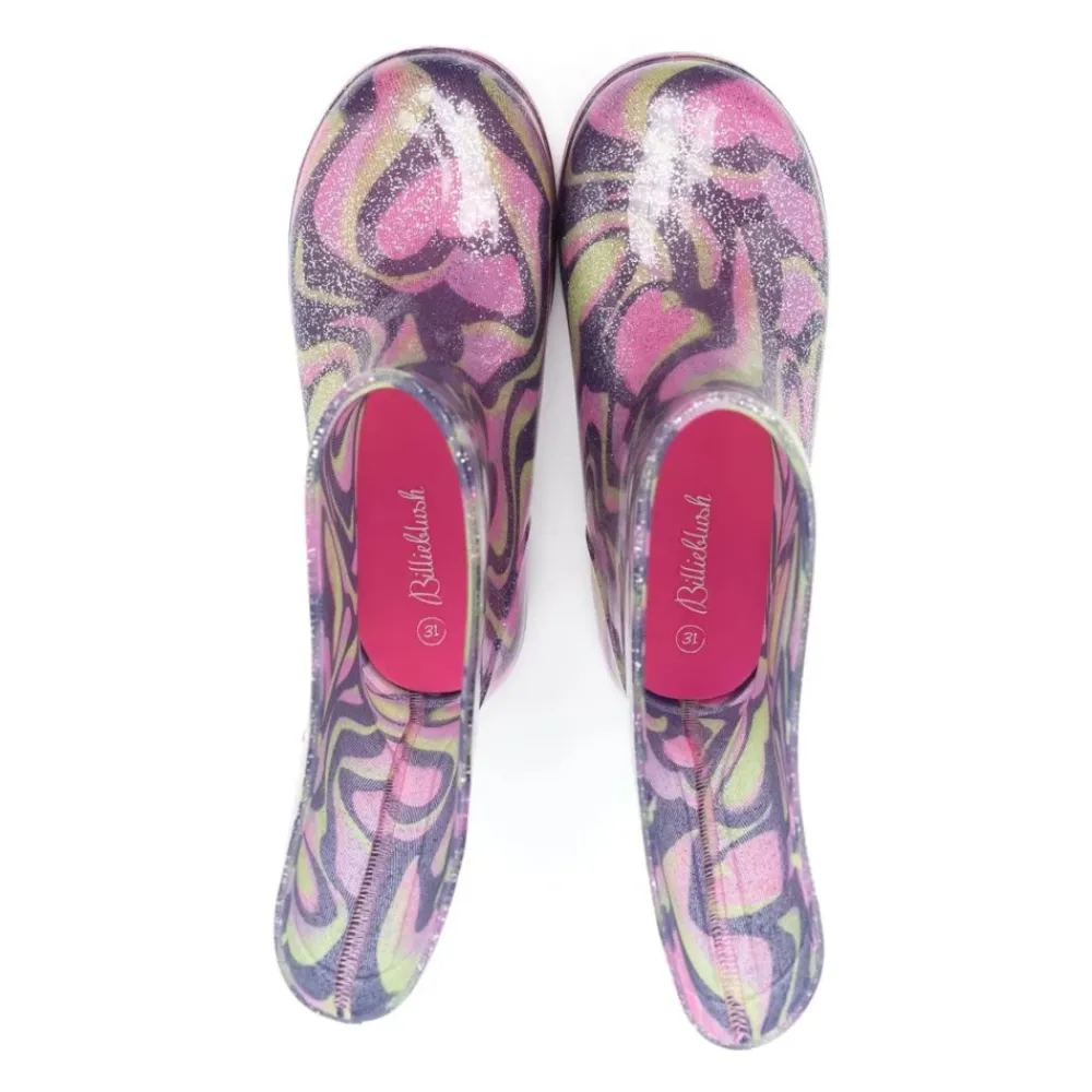 Glitter Gummistiefel>Billieblush New