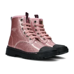 Glitzernde Mädchen Schnürstiefel>Shoesme Online