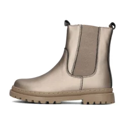 Goldene Chelsea Boots für abenteuerlustige Mädchen>Shoesme Outlet