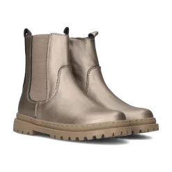 Goldene Chelsea Boots für abenteuerlustige Mädchen>Shoesme Outlet
