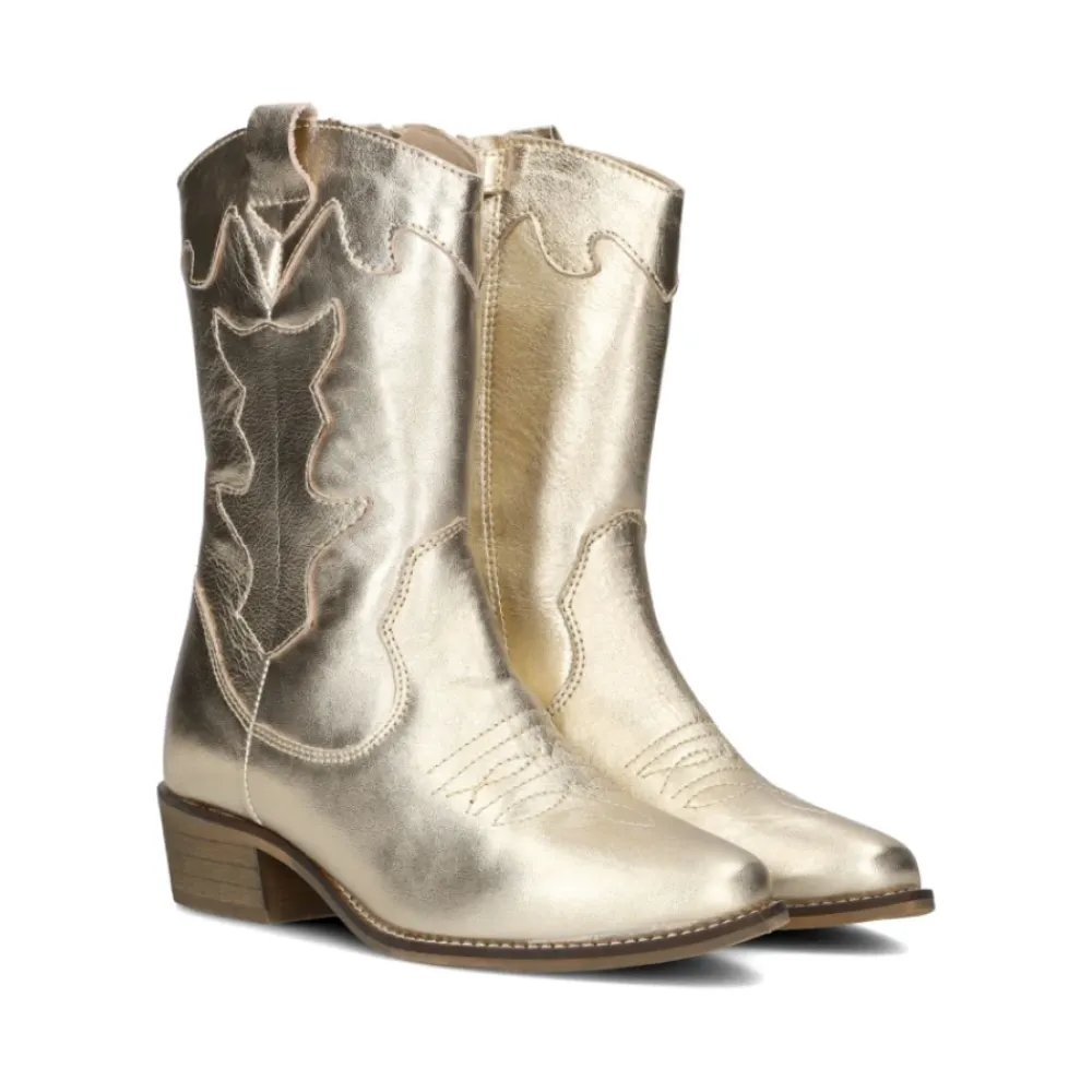 Goldene Cowgirl Stiefel WINNIE>Wysh