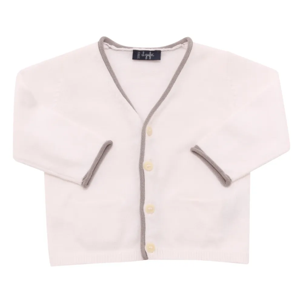 Golfino Tricot Cardigan>Il Gufo Discount