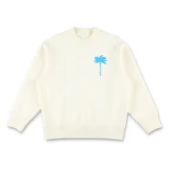 Graphic Logo Strickware Sweatshirt>Palm Angels