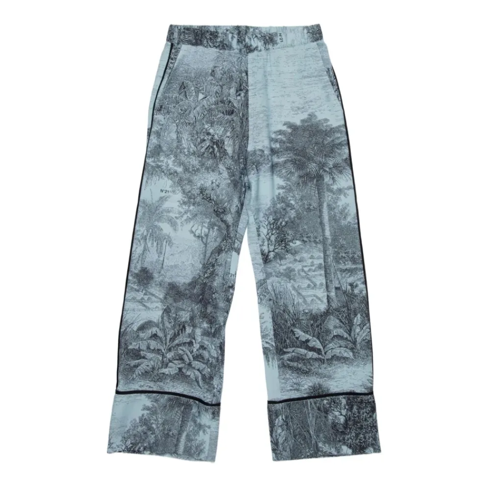 Graphic Print Trousers>N21 Sale
