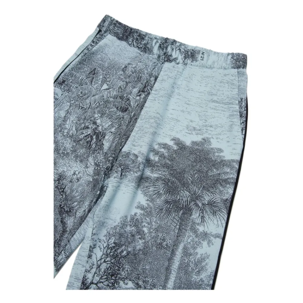Graphic Print Trousers>N21 Sale