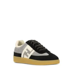 Graue Junior Wildleder Sneakers Gummisohle>Fendi Sale