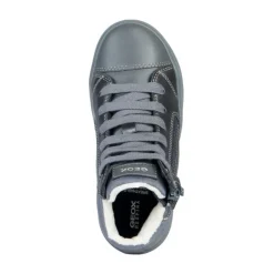 e silberne Booties für Mädchen><noscript><img width=