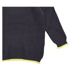 er Pullover mit gelbem Kontrastdetail>ViCOLO Hot