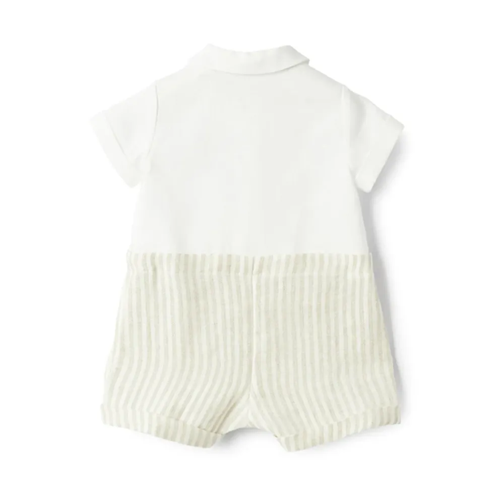 e Babykleidung aus Leinen>Il Gufo Hot