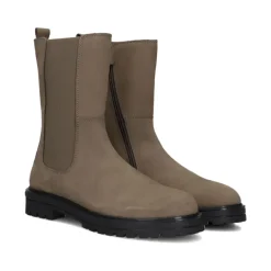 Grüne Chelsea Boots für Abenteuerlustige Mädchen>Hip