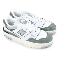 e Leder-Sneakers mit Logo-Detail><noscript><img width=