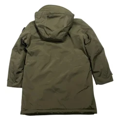 er langer Pelzgefütterter Kindermantel>Blauer New