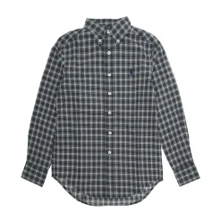 Grünes Hemd mit Pony-Stickerei KIDS>Polo Ralph Lauren Best