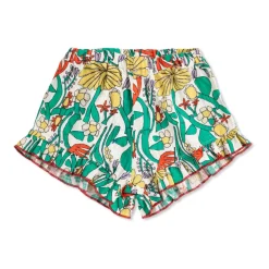 Herbalist All Over Ruffled Shorts>Bobo Choses Sale