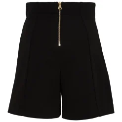 High-waist Button-detail Shorts>Balmain Discount