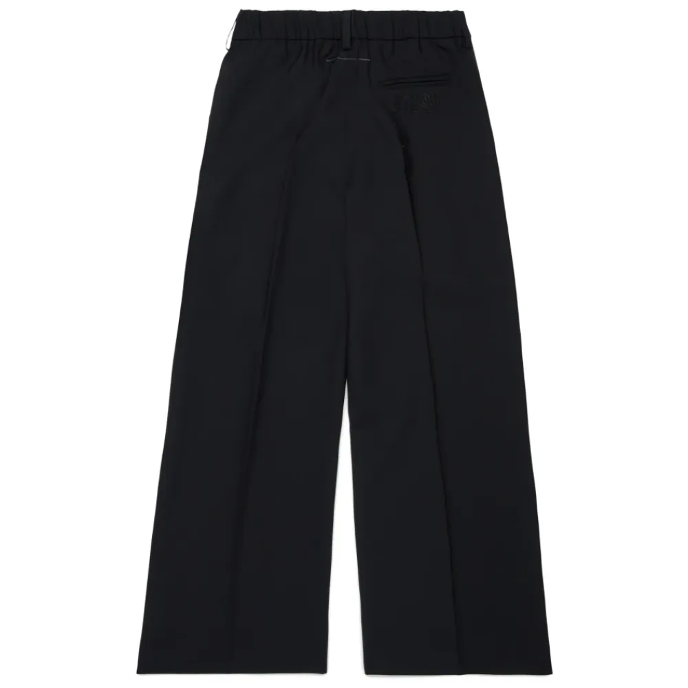 High-Waist-Hose mit seitlichen Satin-Streifen>Maison Margiela Online