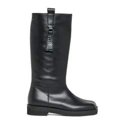 Hohe Lederstiefel>MM6 Maison Margiela Outlet