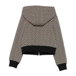 Hoodie mit Allover-Pb-Monogramm-Motiv>Balmain Discount