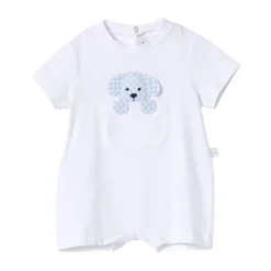 Hund Applikation Baby Strampler Trainingsanzug>Il Gufo Hot