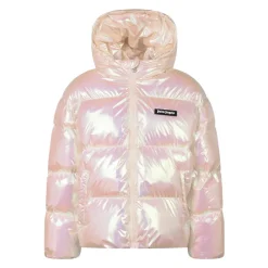 Iridescent Logo Puffer Jacket>Palm Angels New