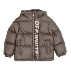 Isolierte Jacke mit Logo>Off White Sale