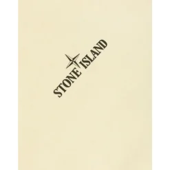 Ivory Sweatshirt Casual Stil Wesentliches Stück>Stone Island Sale