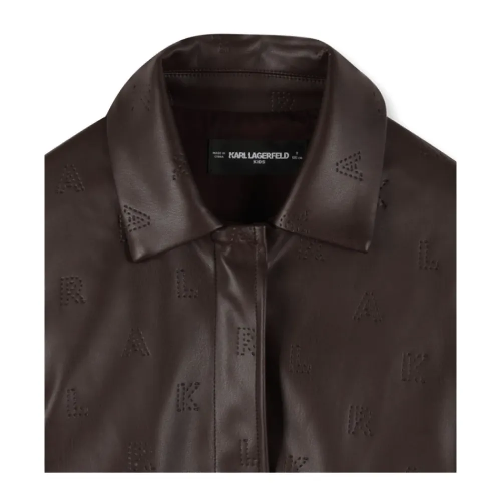 Jacke mit geprägtem Logo>Karl Lagerfeld