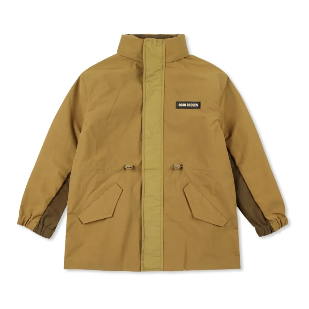 Jacke mit Kapuze versteckt im Kragen>Bobo Choses Outlet