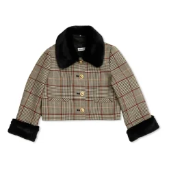 Jacke mit Kunstpelz>Self Portrait Clearance