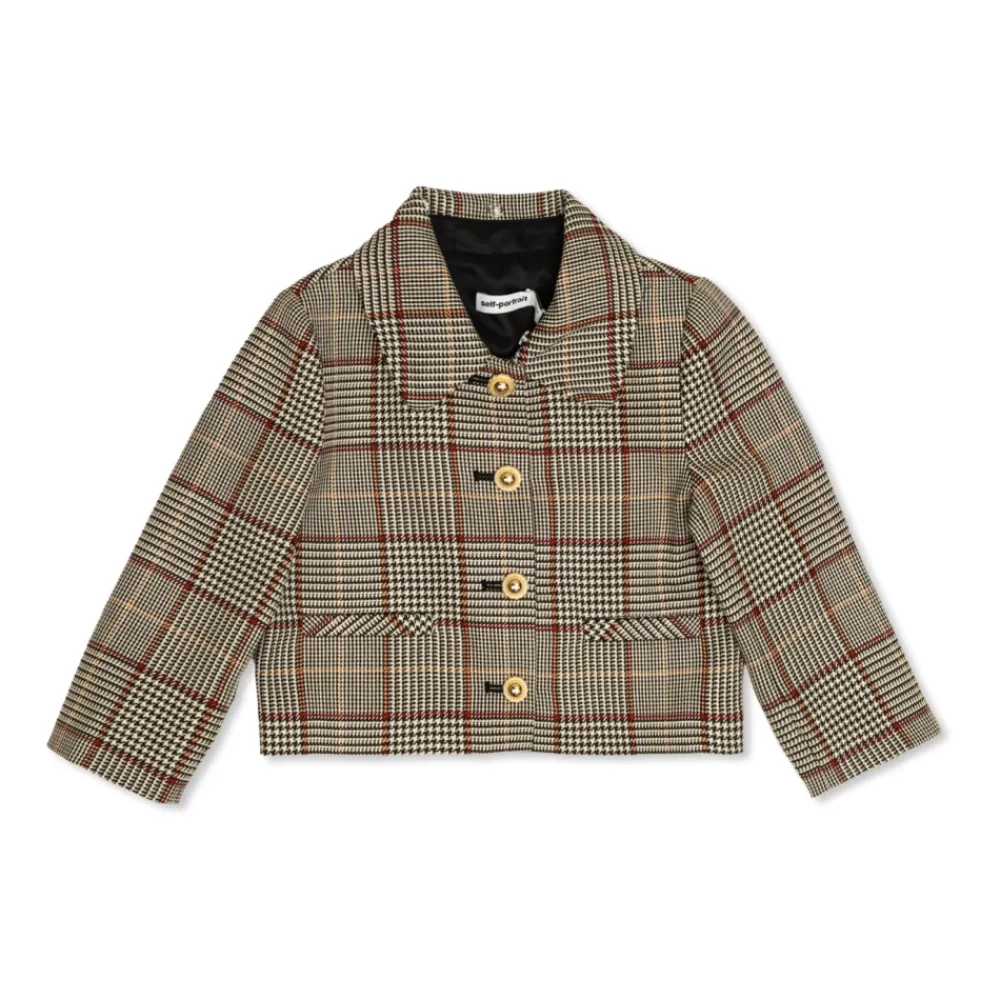 Jacke mit Kunstpelz>Self Portrait Clearance