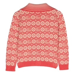 Jacquard-Strickjacke für Kinder>Gucci Outlet