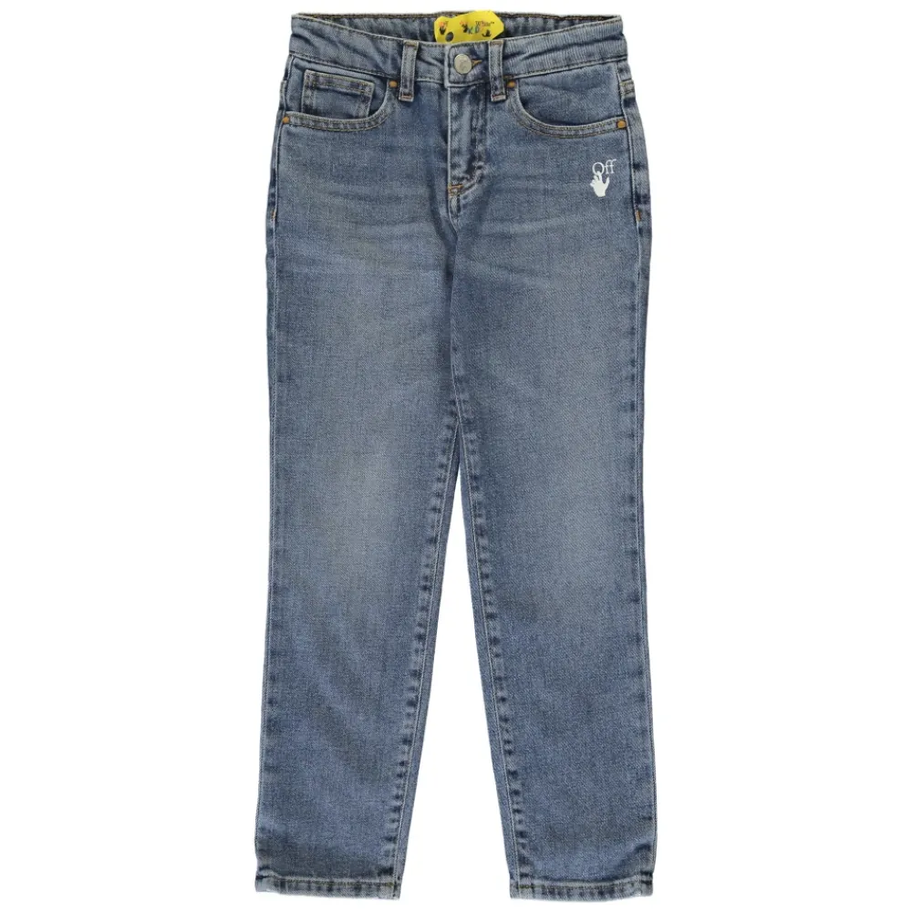 Jeans mit Kontrastnähten>Off White Sale