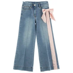 Jeans mit Schleife>Monnalisa