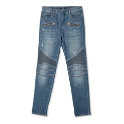 Jeans mit Vintage-Effekt>Balmain Hot