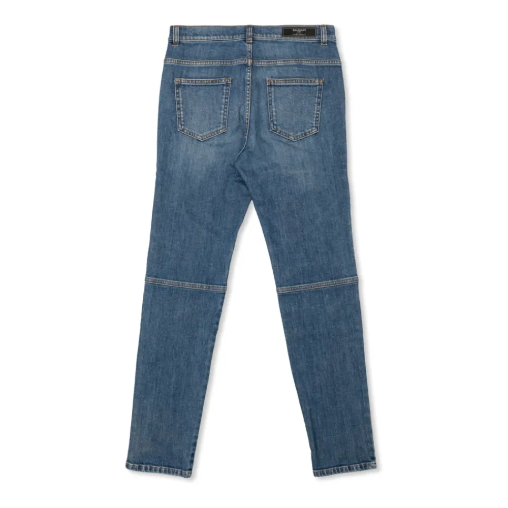 Jeans mit Vintage-Effekt>Balmain Hot