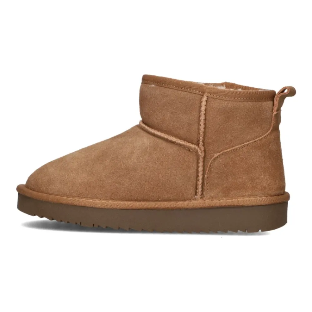 Julia Cognac Pelz Stiefeletten>Omoda Online