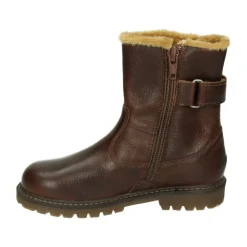 Jungen Lammfell Stiefel Leder><noscript><img width=
