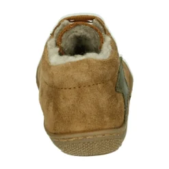 Jungen Leder Sneakers Cognac><noscript><img width=