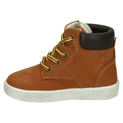 Jungen Nubuk Schuhe in Cognac><noscript><img width=