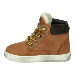 Jungen Nubuk Schuhe in Cognac><noscript><img width=