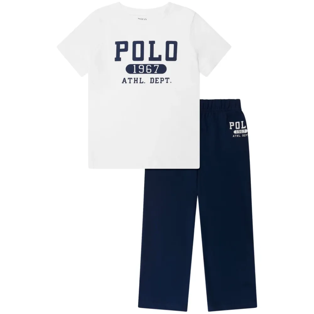 Jungen Varsity Schlafanzug-Set in Marineblau>Ralph Lauren Sale