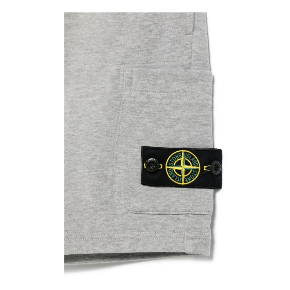 Junior Shorts mit Kompass-Applikation>Stone Island Outlet