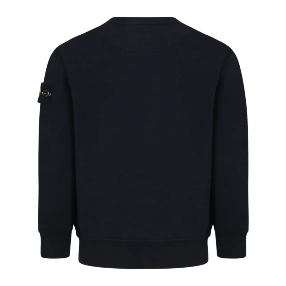 Junior Sweatshirt mit Kompass-Applikation>Stone Island Outlet